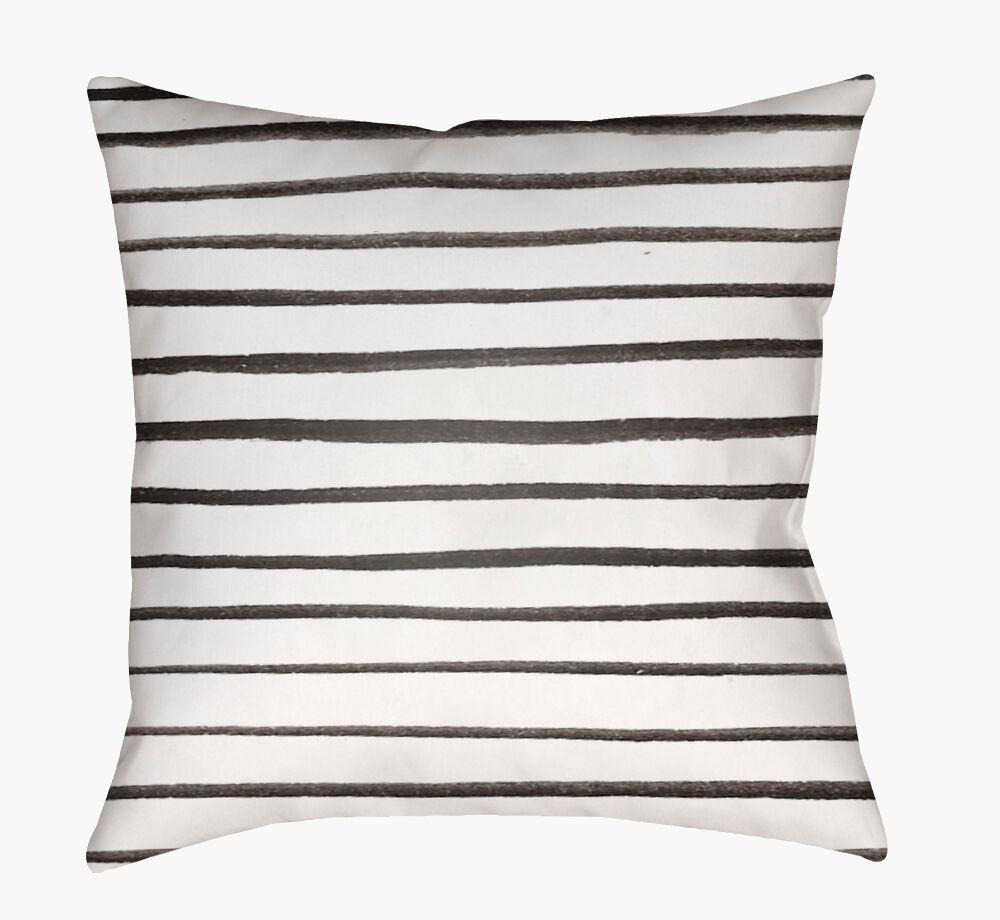 Surya Stripes WRAN-005  20"L x 20"W Fabric