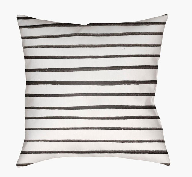 Surya Stripes WRAN-005  20"L x 20"W Fabric