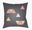 Livabliss Triangles WRAN-012 18"L x 18"W Pillow
