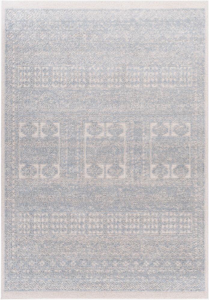 Surya Flux XUF-1006 Denim;Light Beige;Slate 2' x 2'11" Rug