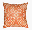 Surya Yindi YN-005 Orange;Pale Pink;Peach 18"L x 18"W Fabric