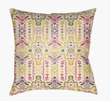 Surya Yindi YN-010 Cream;Fuchsia;Olive;Rose 22"L x 22"W Fabric
