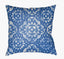 Surya Yindi YN-016 Medium Gray;Pale Blue;Sky Blue 22"L x 22"W Fabric