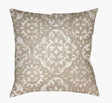Surya Yindi YN-019 Charcoal;Ivory;Tan 18"L x 18"W Fabric