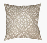 Surya Yindi YN-019 Charcoal;Ivory;Tan 22"L x 22"W Fabric