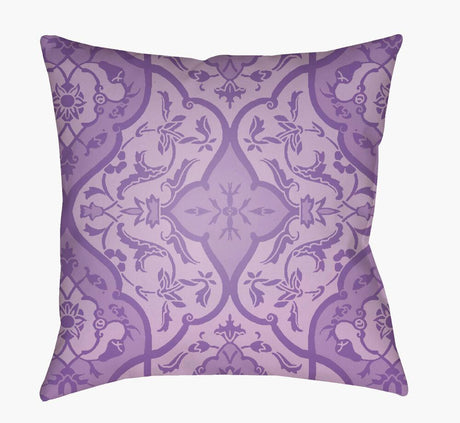Surya Yindi YN-021 Lavender;Lilac;Purple 18"L x 18"W Fabric