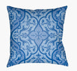 Surya Yindi YN-022 Blue;Sky Blue 22"L x 22"W Fabric