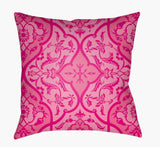 Surya Yindi YN-025 Fuchsia;Pink;Purple 22"L x 22"W Fabric