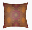 Surya Yindi YN-030 Brown;Burnt Orange;Rust 18"L x 18"W Fabric
