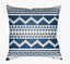 Surya Yindi YN-031 Dark Blue;White 20"L x 20"W Fabric