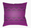 Surya Yindi YN-033 Magenta;Plum 18"L x 18"W Fabric
