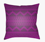 Surya Yindi YN-033 Magenta;Plum 22"L x 22"W Fabric