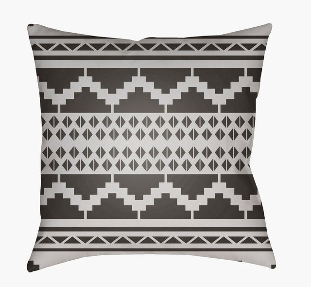 Surya Yindi YN-036 Black;Pale Blue 18"L x 18"W Fabric