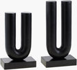 Surya Layana YNL-001 11"H x 6"W x 3"D; 9"H x 6"W x 3"D Decorative Sculpture