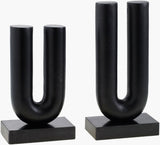 Surya Layana YNL-001 11"H x 6"W x 3"D; 9"H x 6"W x 3"D Decorative Sculpture