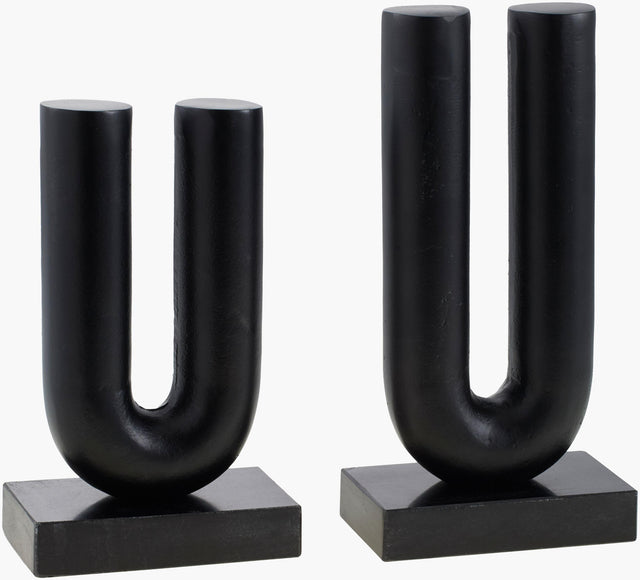 Surya Layana YNL-001 11"H x 6"W x 3"D; 9"H x 6"W x 3"D Decorative Sculpture