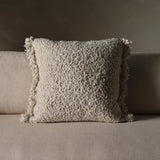 Jaipur Living Angora Nisha Cream 20" x 20" Throw