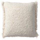 Jaipur Living Angora Nisha Cream 26" x 26" Throw