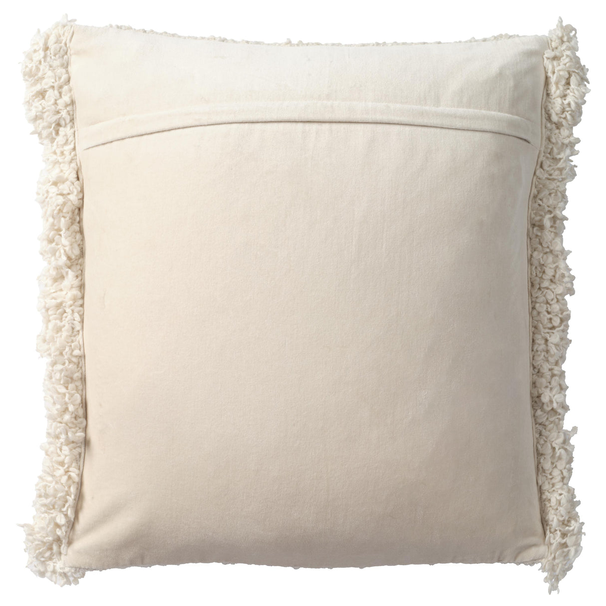 Jaipur Living Angora Nisha Cream 26" x 26" Throw