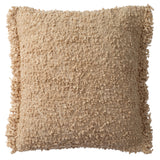 Jaipur Living Angora Nisha Tan 26" x 26" Throw