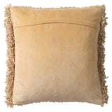 Jaipur Living Angora Nisha Tan 26" x 26" Throw