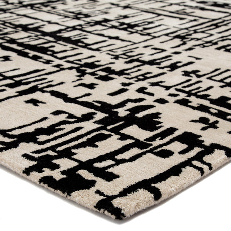 Jaipur Living Clayton Pals Stripes Cream / Black 10' x 14' Rug