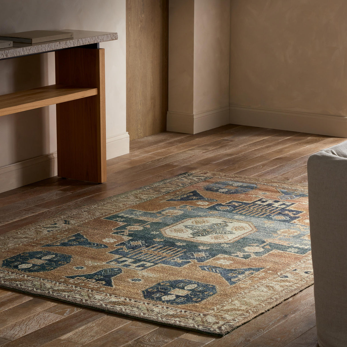 Jaipur Living Amata By House Sprucing Stellina Red / Blue 5'x8' Rug