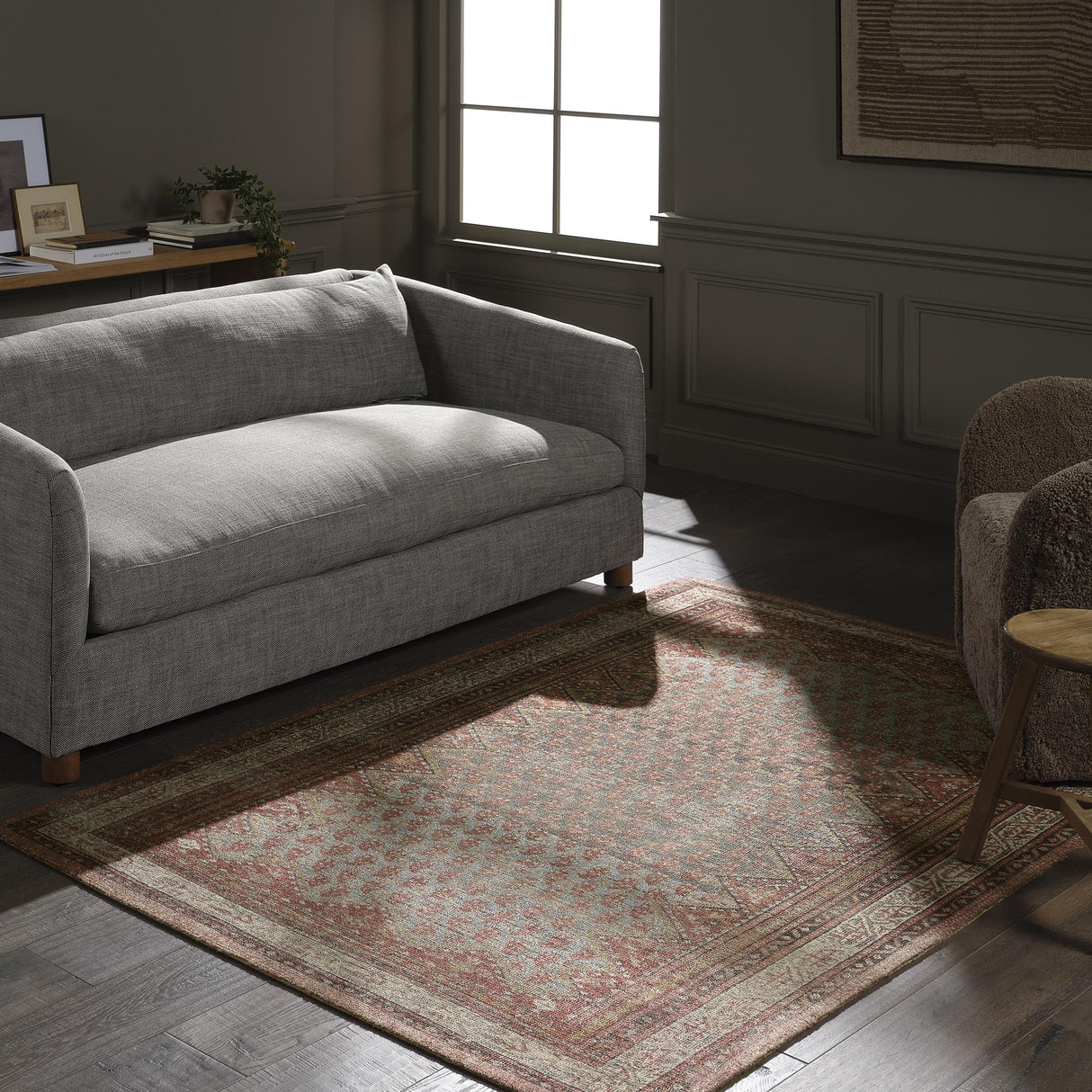 Jaipur Living Amata By House Sprucing Stellina Red / Blue 9'6"x13'6" Rug