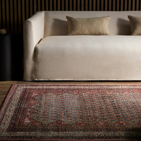 Jaipur Living Amata By House Sprucing Stellina Red / Blue 9'6"x13'6" Rug