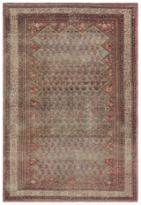 Jaipur Living Amata By House Sprucing Stellina Red / Blue 3'x9' Rnr Rug