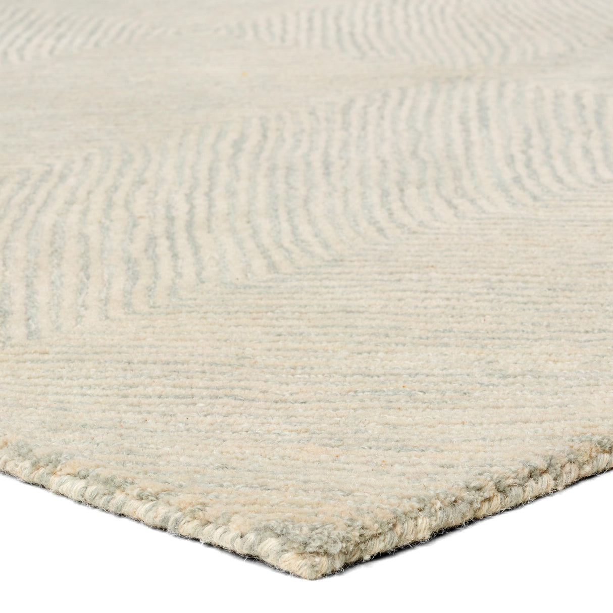 Jaipur Living Labyrinth Tulsi Cream / Taupe 6' x 9' Rug