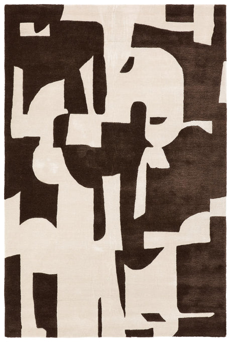 Jaipur Living Anthem Noverre Geometric Brown / Cream 10' x 14' Rug