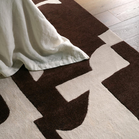 Jaipur Living Anthem Noverre Geometric Brown / Cream 10' x 14' Rug