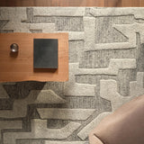 Jaipur Living Mallino By Nikki Chu Eminence Gray / Cream 7'9" x 9'9" Rug