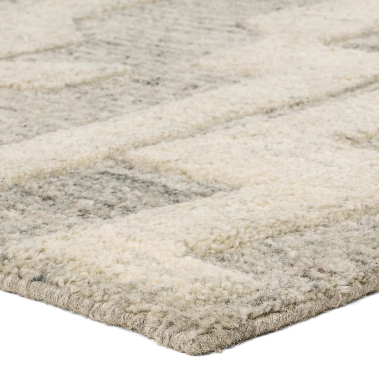 Jaipur Living Mallino By Nikki Chu Eminence Gray / Cream 9'6" x 13'6" Rug