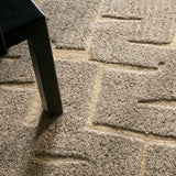 Jaipur Living Reyner Whimsy Abstract Taupe / Cream 7'9" x 9'9" Rug