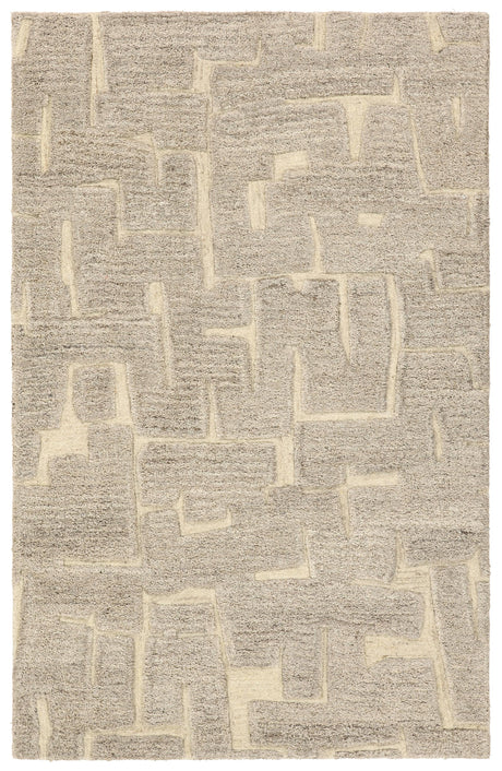 Jaipur Living Reyner Whimsy Abstract Taupe / Cream 9'6" x 13'6" Rug
