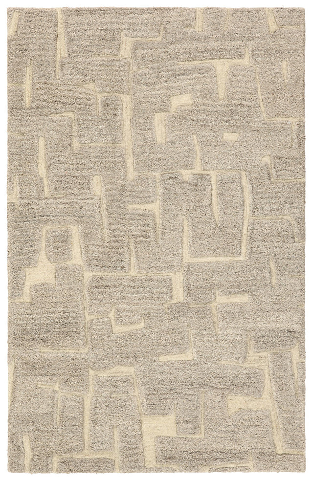Jaipur Living Reyner Whimsy Abstract Taupe / Cream 9'6" x 13'6" Rug
