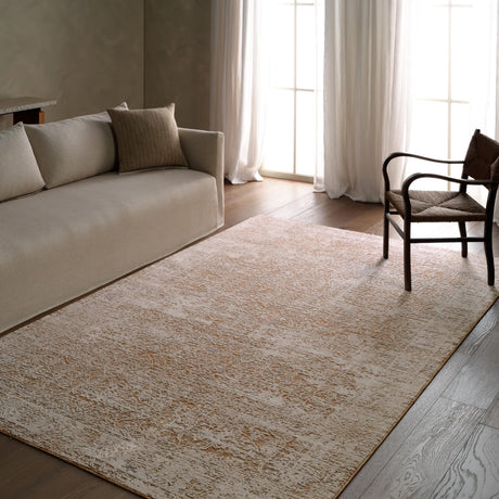 Jaipur Living Zarif Arya Medallion Gold / Cream 8'6" x 11'6" Rug