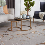 Jaipur Living Fragment Shattered Gray / Bronze 12' x 15' Rug