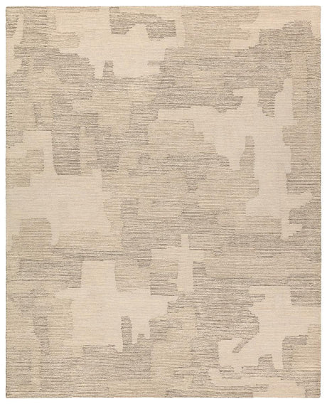 Jaipur Living Labyrinth Tenley Gray / Tan 12' x 15' Rug