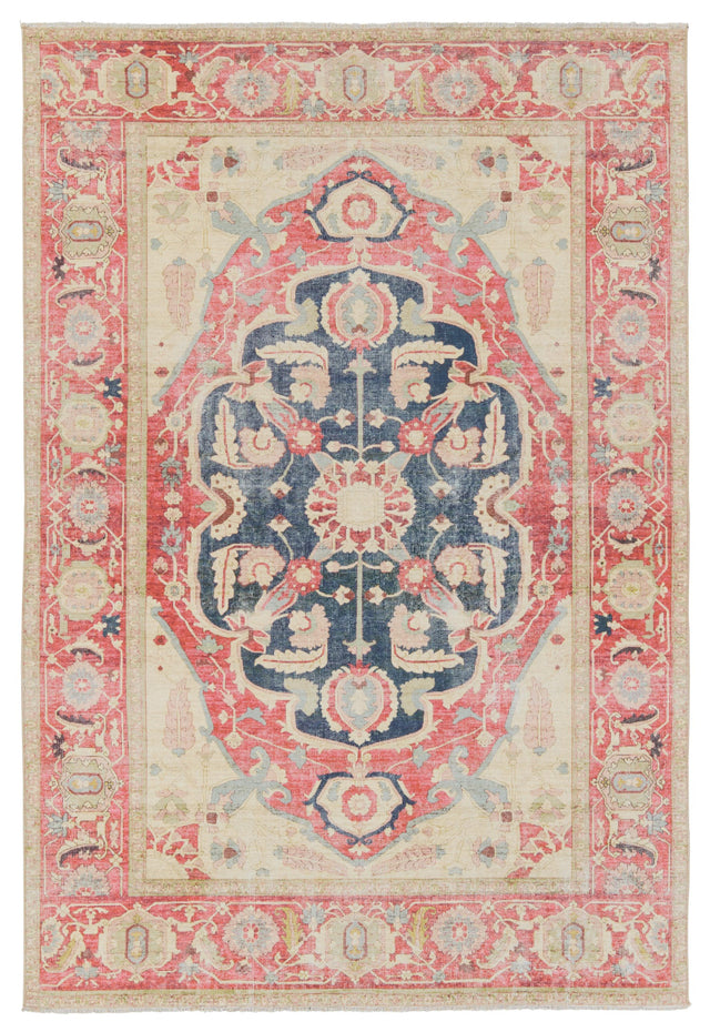 Jaipur Living Boheme Kadi Vintage Look Red / Blue 10' x 14' Rug