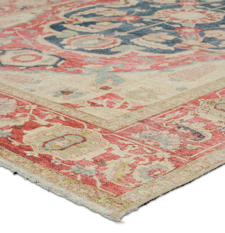 Jaipur Living Boheme Kadi Vintage Look Red / Blue 10' x 14' Rug