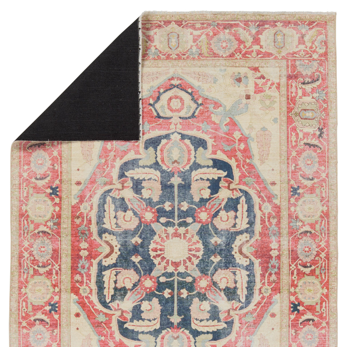 Jaipur Living Boheme Kadi Vintage Look Red / Blue 10' x 14' Rug