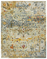 Jaipur Living Citrine Cristobol Floral Orange / Gray 13' x 18' Rug