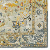 Jaipur Living Citrine Cristobol Floral Orange / Gray 13' x 18' Rug