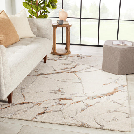 Jaipur Living Fragment Shattered Taupe / Bronze 13' x 18' Rug