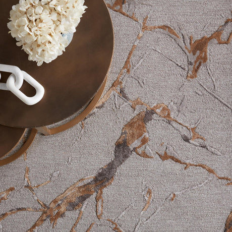 Jaipur Living Fragment Shattered Gray / Bronze 13' x 18' Rug