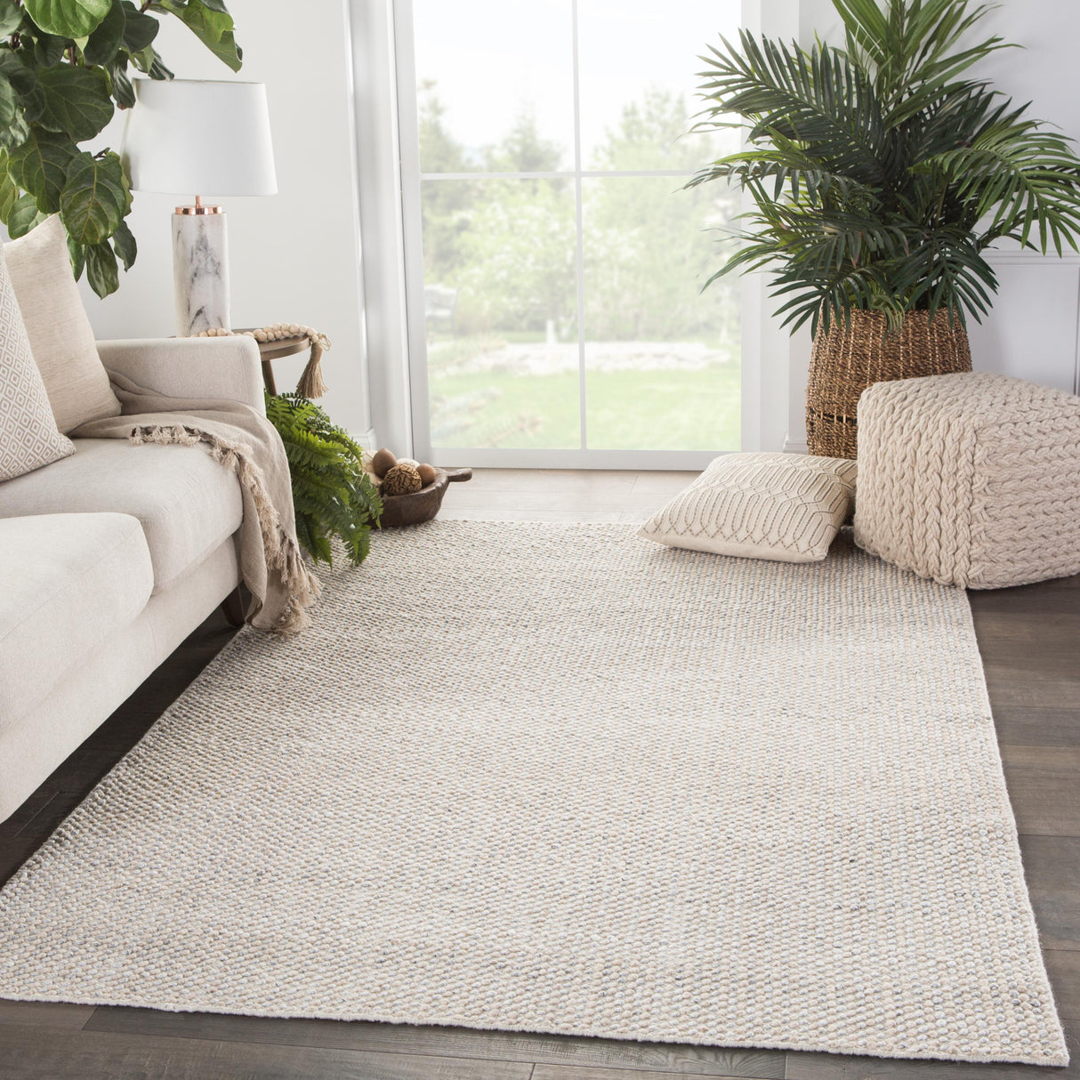 Jaipur Living Rebecca Crispin Tan / Gray 13' x 18' Rug