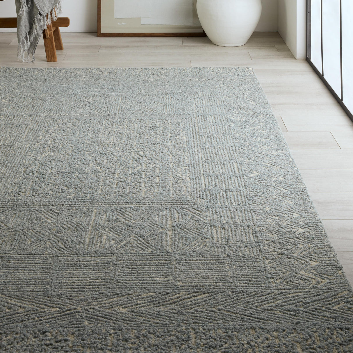 Jaipur Living Lineage Viatte Blue / Cream 12' x 15' Rug